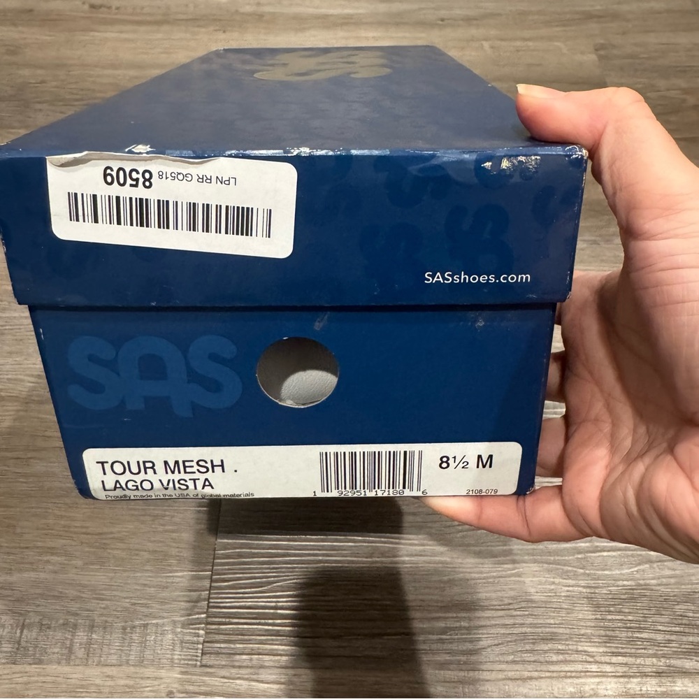 SAS Tour Mesh Lago Vista Lace Up Comfort Walking Sneakers - Picture 9 of 9